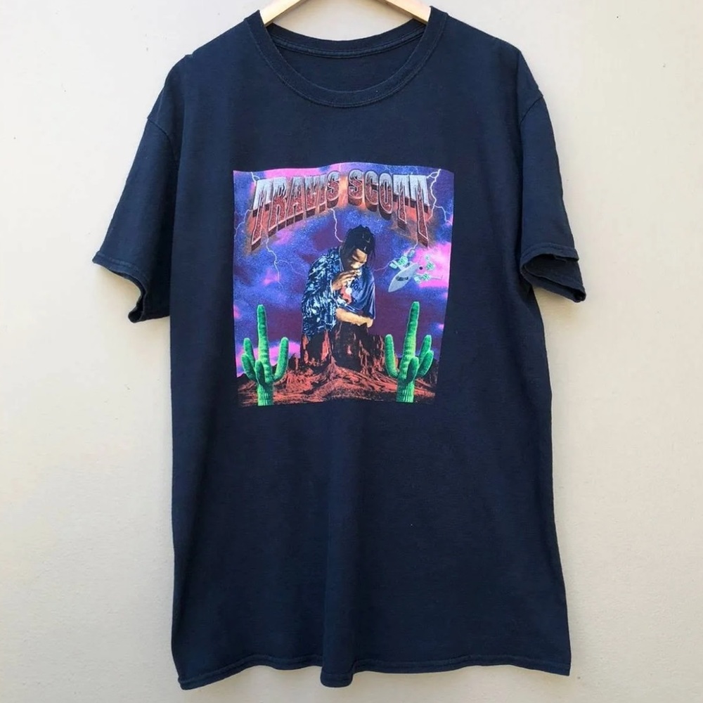 Travis Scott Rodeo Tour 2015 Tee - Picture 2 of 4
